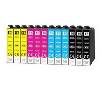 Yowell 12x 16XL Multipack Compatibile con Epson 16 16XL Cartucce per Workforce WF-2760 WF-2630 WF-2510 WF-2660 WF-2750 WF-2650 WF-2540 WF-2530 WF-2520