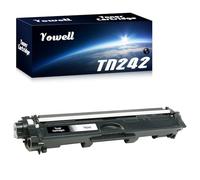 Yowell 1x TN242 Toner Nero Compatibile con Brother TN242BK TN-242BK TN-241BK per HL-3142CW HL-3152CDW HL-3172CDW DCP-9017CDW DCP-9022CDW MFC-9142CDN MFC-9332CDW MFC-9342CDW