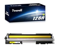 Yowell 1x Toner 126A CE312A compatibile con HP 126A Giallo CE312A per HP Laserjet Pro 100 Color MFP M175 M175A M175nw M176 M176FN M177 M177FW M275 M275NW