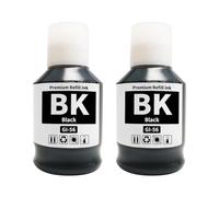 Yowell 2 X GI-56 GI-56BK Inchiostro compatibile con Canon GI-56 GI-56BK Nero per Maxify GX3050 GX4050 GX5050 GX6050 GX7050
