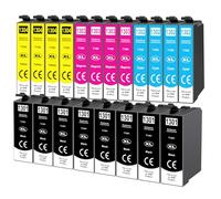 Yowell 20x cartucce d'inchiostro 13XL compatibili con Epson T1301 T1302 T1303 T1304 per Stylus SX525WD SX535WD SX620FW Office B42WD BX925FWD BX635FWD Workforce WF-3520DWF WF-7525 WF-7015