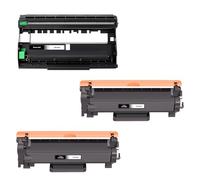 Yowell 2x Toner TN2420 e 1x Tamburo DR2400 Compatibili per Brother Toner TN-2420 TN2410 TN-2410 DR-2400 per Brother MFC L2710DW HL-L2350DW MFC-L2710DN HL-2310D DCP-L2530DW MFC-L2730DW