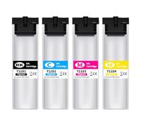 Yowell T11D1 T11D2 T11D3 T11D4 Cartucce compatibili con Epson T11D1-T11D4 per Epson Workforce Pro WF-C5390DN WF-C5390DW WF-C5390DW BAM WF-C5890DWF WF-C5890DWF BAM(1 nero ciano magenta giallo)