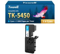 Yowell TK-5450C 1T0C0DCNL0 - Toner compatibile con Kyocera TK5450 TK-5450 | Toner per Kyocera TK5450 TK5450C per Kyocera ECOSYS MA2600cwfx PA2600cwx PA2600cx MA2600cfx Plus PA2600cwx Plus PA2600cx Plus