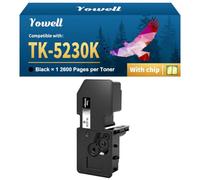 Yowell Toner TK-5230K M5521Cdw compatibile per Kyocera Ecosys M5521Cdw | Compatibile con Ecosys M5521Cdn P5021Cdn P5021cdw TK-5230 TK-5230BK TK-5230K (TK5230 nero)