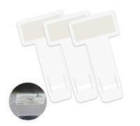 Yowfond 3 supporti autoadesivi per parabrezza, porta biglietti di parcheggio auto, porta carte di parcheggio, porta carte di parcheggio, porta carta di parcheggio, porta badge per finestre, porta