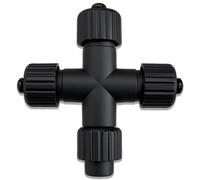 yowin Connettore Luci Natale 2 Pin Splitter Per Luci Natalizie, Connettori Trasformatore 1-a-2 Connettore Elettrico, IP65 Impermeabile Presa Adattatore Per Catena Luminosa Natalizia da Esterno