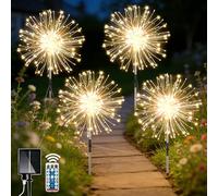 yowin Luci Solari per Giardino 4 x 120 LED Lucine da Esterno
