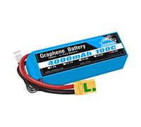 Yowoo 6S lipo 22,2V 4000mAh 100C grafene Batteria RC batteria, con connectore Anti-Scintilla Amass XT90S per RC FPV Racing UAV Drone Evader BX RC Veicolo Auto LKW Truggy RC Nave RC Modells RC Hobby