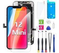 YOXINTA Schermo per iPhone 12 Mini 5.4", Schermo per iPhone 12 Mini LCD Full Replacement, Schermo per iPhone 12 Mini Touch 3D Digitalizzatore Assemblaggio Completo Telaio Impermeabile Adesivo Proteggi