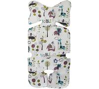 YOYIK Riduttore Passeggino Universale Neonato in Cotone Cuscino Sedile per Passeggino Copriseduta Reversibile per Passeggini Double-Face Materassino Passeggino Copriseduta Neonato Cuscino Supporto