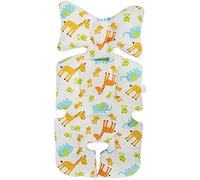 YOYIK Riduttore Passeggino Universale Neonato in Cotone Cuscino Sedile per Passeggino Copriseduta Reversibile per Passeggini Double-Face Materassino Passeggino Copriseduta Neonato Cuscino Supporto