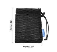 Yoyo Ball Mesh Bag di Stoccaggio con Coulisse 12x10cm Organizer