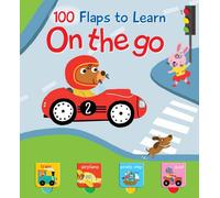 Yoyo Books 100 Flaps to Learn: On the go (Libro di cartone)