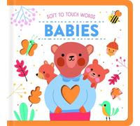 Yoyo Books Babies (Libro di cartone) Soft to Touch Words