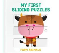 Yoyo Books My First Sliding Puzzles Farm Animals (Libro di cartone)