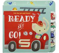 Yoyo Books Ready Set Go (Libro di cartone) Pull the Tab and Listen