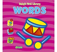 Yoyo Books Yoyo Books Baby's First Library - Words (Libro di cartone)