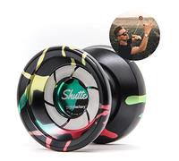 YOYO FACTORY Shutter - Nero Splash (Yo-Yo del Campione del Mondo “Gentry Stein”, Corda e Istruzioni Incluse)