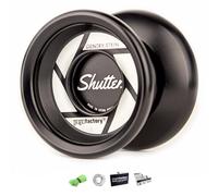 YoyoFactory Shutter - Nero (Yo-Yo del Campione del Mondo “Gentry Stein”, Corda e Istruzioni Incluse)