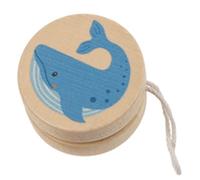 Yoyo in legno animali, circa 5,5 x 3 cm. (balena)