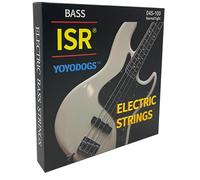 YOYODOGS Nichel Wound Bass Guitar - Set di 4 corde di ricambio per bassi elettrici, accessori per strumenti, luce regolare, misura media, facile da premere per novità, essenziale per un bassista