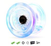 YoyoFactory Arrow - Yo-Yo con Frizione e Cuscinetto Pro, 2 in 1 | Due cuscinetti inclusi: inizia con il ritorno automatico, passa all'unresponsive quando vuoi.