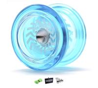 YoyoFactory Arrow - Yo-Yo con Frizione e Cuscinetto Pro, 2 in 1 | Due cuscinetti inclusi: inizia con il ritorno automatico, passa all'unresponsive quando vuoi.