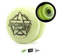 YoyoFactory Spinstar LED - Yoyo Luminoso Bambini, Ritorno Automatico | Luci LED che si accendono con la rotazione. Responsive, ideale per i primi trick al buio.