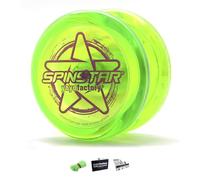 YOYO FACTORY YoyoFactory SPINSTAR Yo-Yo - Verde (Grande per i Principianti, Corda e Istruzioni Incluse)