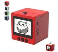 YOZO Sticker Box Printer Ai,ai Sticker Box Printer,smart-ai-voice Stickerbox,with 2.4" Display,Inkless Portable ，mini For Offices And Schools(A)