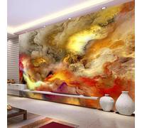 YOZYOOOZ Carta da parati autoadesiva 3D con fumo colorato e arte astratta moderna, adatta per gli inquilini, adatta per la decorazione artistica della camera da letto e del soggiorno.
