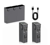 Ypallith Avata 2 Batteria di volo intelligente 2 pezzi 14,76V 2150mAh Drone Batteria(23 Mins Max Flight Time) e doppio canale Avata 2 Caricabatterie completamente Compatibile con DJI Avata 2 Drone