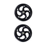 YPAPBHT Ruota Universale Resistente con Cuscinetto, Piccola Ruota Anteriore for Sedia a rotelle, Ruota silenziosa, Ruota di Ricambio, Confezione da Due(5 Inches)