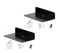 YPBEW 2 ripiani sospesi in acrilico per riporre oggetti nel bagno e decorazioni per la casa Assemblaggio semplice, design robusto, supporto per carrello da doccia