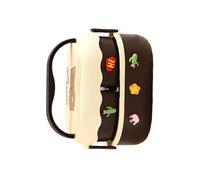 YPBEW 3 Scatola Bentos isolata a 2 Scomparti Contenitore Termico per Pranzo a Prova perdite da 1600 ml, Lavabile in lavastoviglie per i Picnic dei Bambini Scatola per Pranzo isolata a Doppio