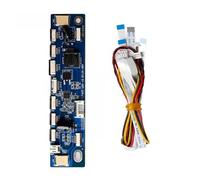 YPBEW Advanced LED Power Boosters Module Supporta 2P 6P 10P 12P Connessione Installazione rapida Telaio in lega di alluminio Alta efficienza LED Tensioni Booster per campeggio all'aperto