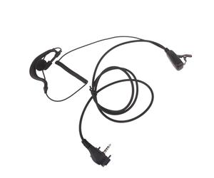 YPBEW Auricolare a vite da 3,5 mm con microfono PTT adatto per radio VX-131 132 150 160 168 180 210 210A 228 Radio Gshape Clear Communication Design Clip Secure Fit Standard in Ear Earbud