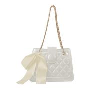 YPBEW Borsa a tracolla alla per donna Borsa a tracolla trapuntata alla Borsa con tracolla a catena convertibile Borsa a tracolla piccola Borsa a tracolla piccola quadrata ricamata