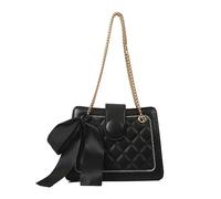 YPBEW Borsa a tracolla alla per donna Borsa a tracolla trapuntata alla Borsa con tracolla a catena convertibile Borsa a tracolla piccola Borsa a tracolla piccola quadrata ricamata