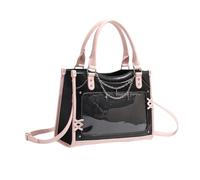 YPBEW Borsa a tracolla trasparente alla moda Itabag a tracolla con display anime borsa a tracolla per donne ragazze regali trasparente messaggeri