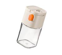 YPBEW Bottiglia per condimenti da cucina, trasparente, dispenser di sali in vetro, contenitore per spezie, con coperchio, per gli appassionati di cucina, barattolo per condimenti da cucina