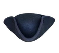 YPBEW Cappello da pirata per spettacoli teatrali per feste in maschera a tema capitano Halloween Fornitura Tricorno Cappello