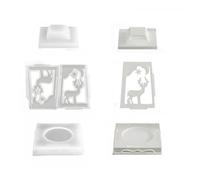 YPBEW Cast elastomero Ghiaccio Cervo Multiuso per possessori Fiamme colofonia e portafiamme per lampade in Silicone per Imprese lavorate a Mano per Le Vacanze