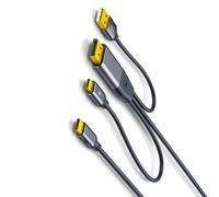 YPBEW Cavo da USB C a 4K a 60 Hz Supporto Funzione Touch per schermi mobili L Occhiali Sistemi Gioco Cavo da DP a USB C per Monitor Mobile