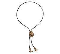 YPBEW Collana con ciondolo a forma di cappello da mucca, lunghezza personalizzabile e sostanza mista, tradizionale, da donna, One Size, come descritto, come descritto