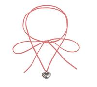 YPBEW Collane con ciondolo Girocollo a cuore Collane d ' amore Girocollo Gioielli in acciaio inossidabile per ragazze Collana d ' amore da donna