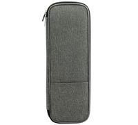 YPBEW Custodia per uncinetti con Custodia per Aghi con Tasca Trasparente per Accessori, Custodia con Cerniera per da Maglia a 15 Pollici Organizer per Ganci Senza Rotolo Ganci