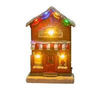 YPBEW Decorazioni per Case in Resina Illuminate con canti Natalizi per la casa e l ' Ufficio Esaltatori atmosfere Natalizie
