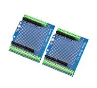 YPBEW Durabilità Prototipazione in Metallo Scheda espansione ProtoShield V1.0 con Porte GPIO Multiple per Vari progetti Sviluppo Scheda connessione